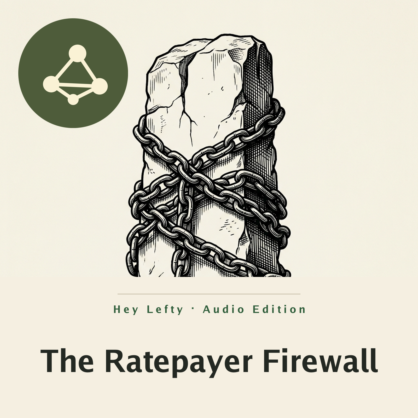The Ratepayer Firewall episode artwork
